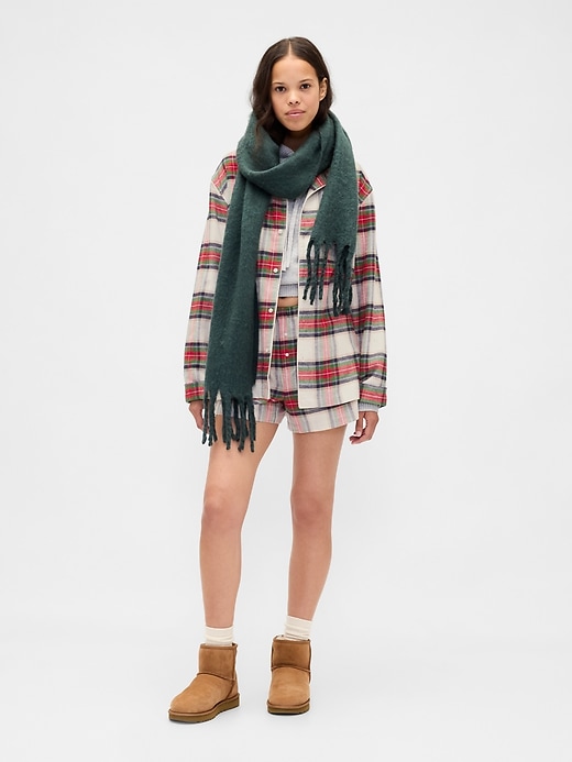 Image number 5 showing, Adult Softest Flannel PJ Shirt