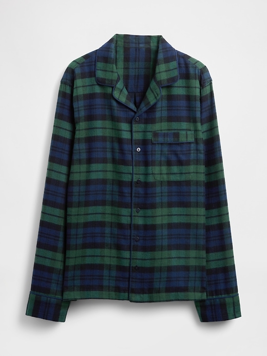 Image number 7 showing, Adult Softest Flannel PJ Shirt