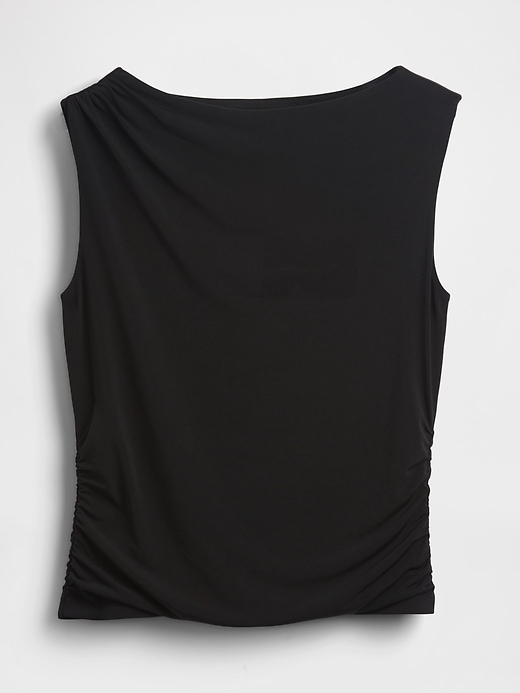 Image number 5 showing, Ruched Boatneck Top