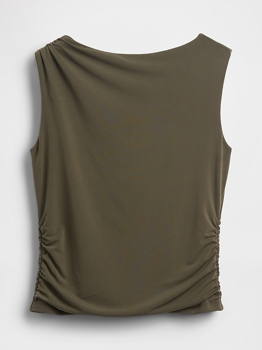 Image number 5 showing, Ruched Boatneck Top