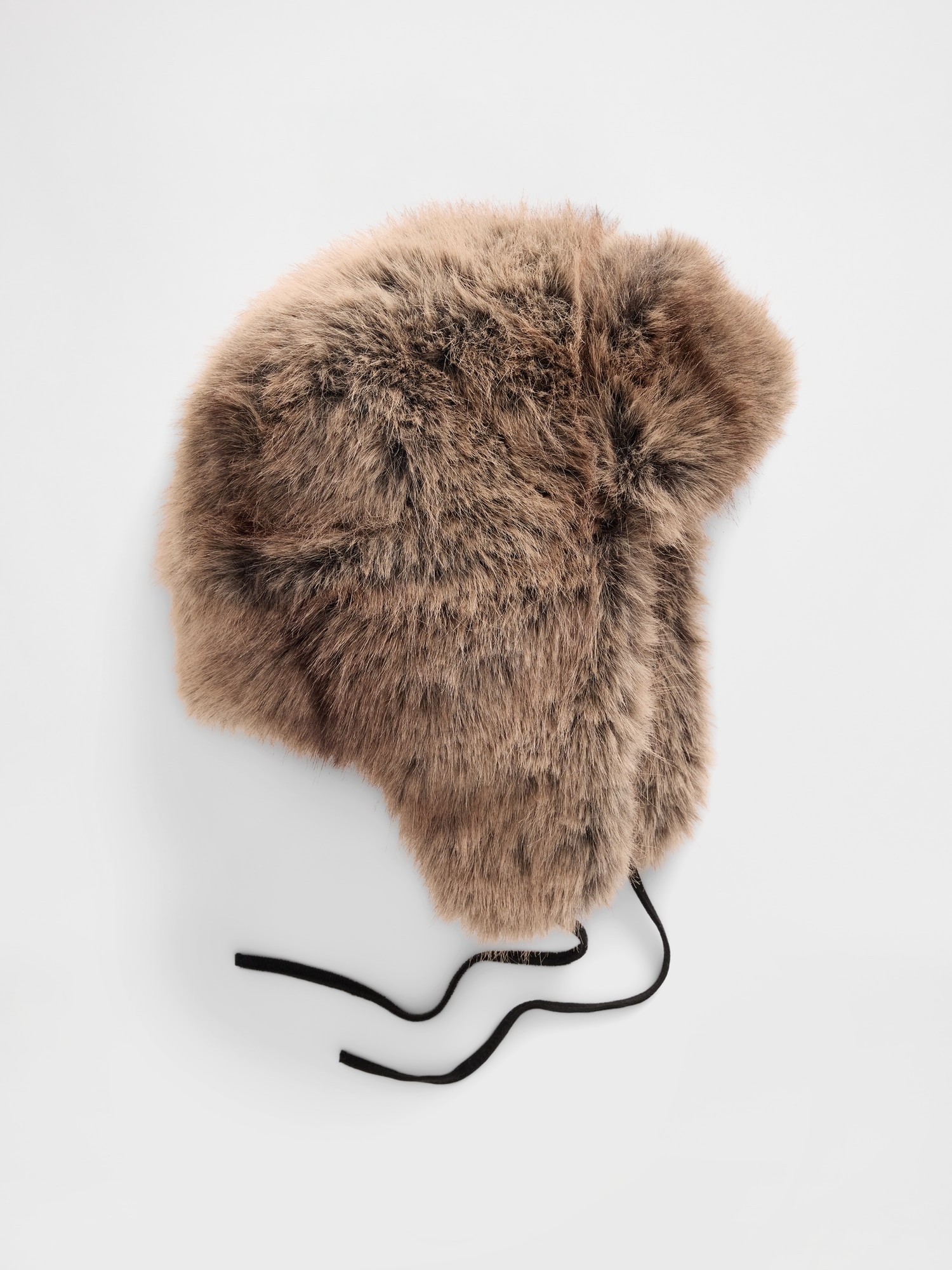 Gap Faux Fur Trapper Hat In Brown