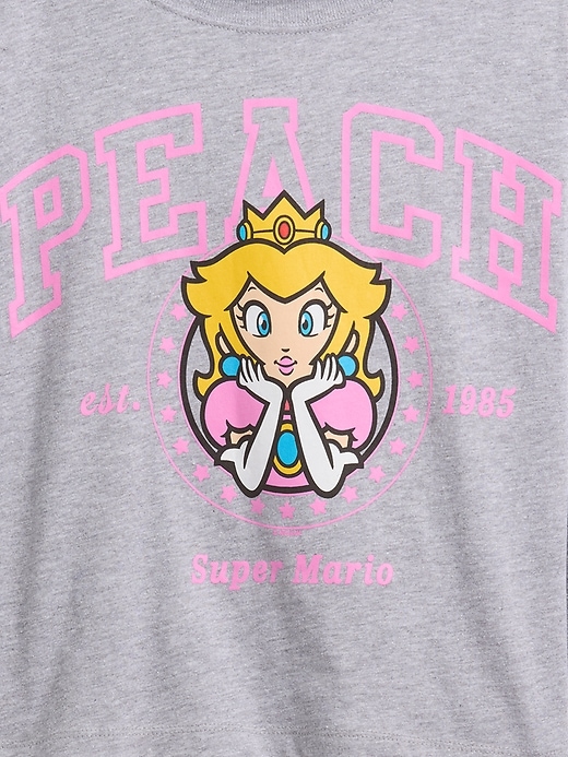 Image number 3 showing, Kids Super Mario Oversized Graphic T-Shirt