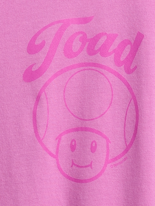 Image number 3 showing, Kids Super Mario Oversized Graphic T-Shirt