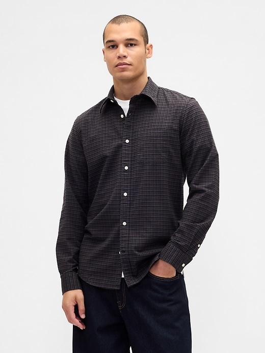 Image number 1 showing, Plaid Oxford Shirt