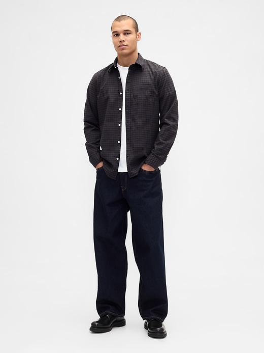 Image number 2 showing, Plaid Oxford Shirt