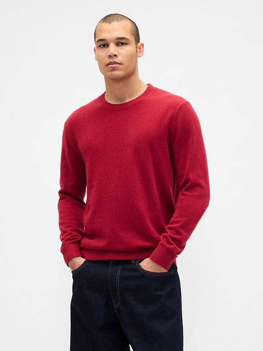 Image number 1 showing, CashSoft Crew Sweater