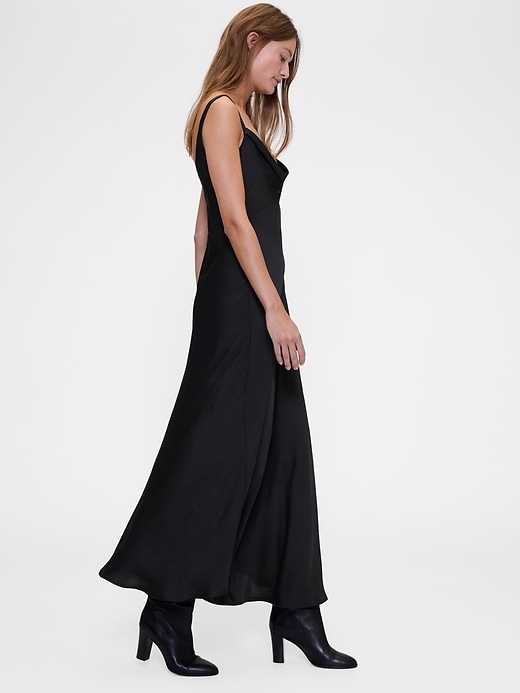 Image number 3 showing, GapStudio Satin Slip Maxi Dress