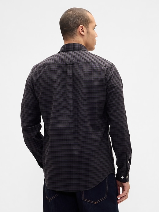 Image number 3 showing, Plaid Oxford Shirt