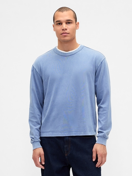 Image number 1 showing, Heavyweight Crop T-Shirt