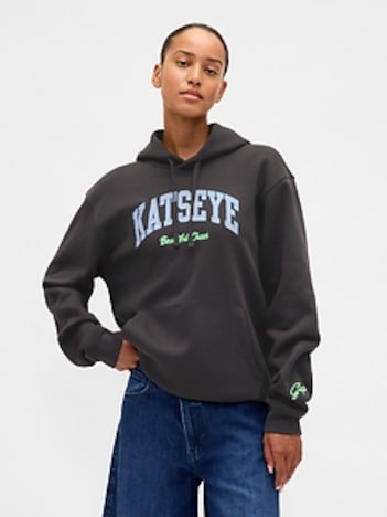 Adult KATSEYE Logo Relaxed Hoodie