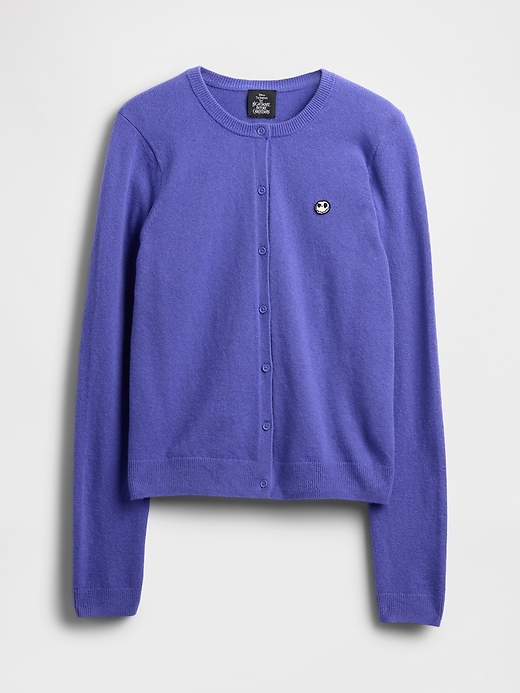 Image number 6 showing, Gap × Disney Tim Burton’s The Nightmare Before Christmas CashSoft Skull Cardigan