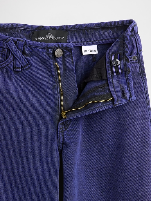 Image number 5 showing, Gap × Disney Tim Burton’s The Nightmare Before Christmas Kids Mid Rise Baggy Jeans