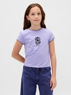 Gap × Disney Tim Burton’s The Nightmare Before Christmas Kids Shrunken Graphic T-Shirt