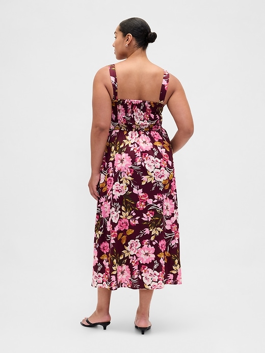 Image number 6 showing, Seamed Drop-Waist Maxi Dress