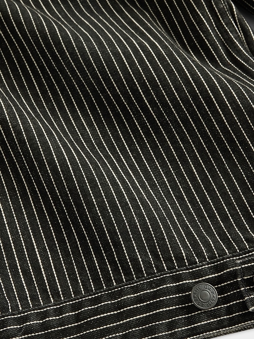 Image number 4 showing, Gap × Disney Tim Burton’s The Nightmare Before Christmas Stripe Denim Jacket