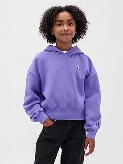 Gap × Disney Tim Burton’s The Nightmare Before Christmas Kids VintageSoft Crop Hoodie