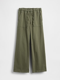 Mid Rise Easy Baggy Pants