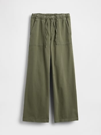 Mid Rise Easy Baggy Pants