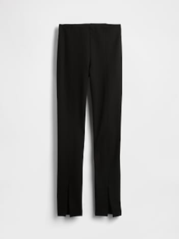 Low Rise Ponte Flare Pants