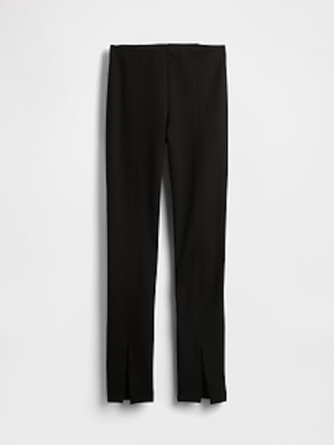 Low Rise Ponte Flare Pants