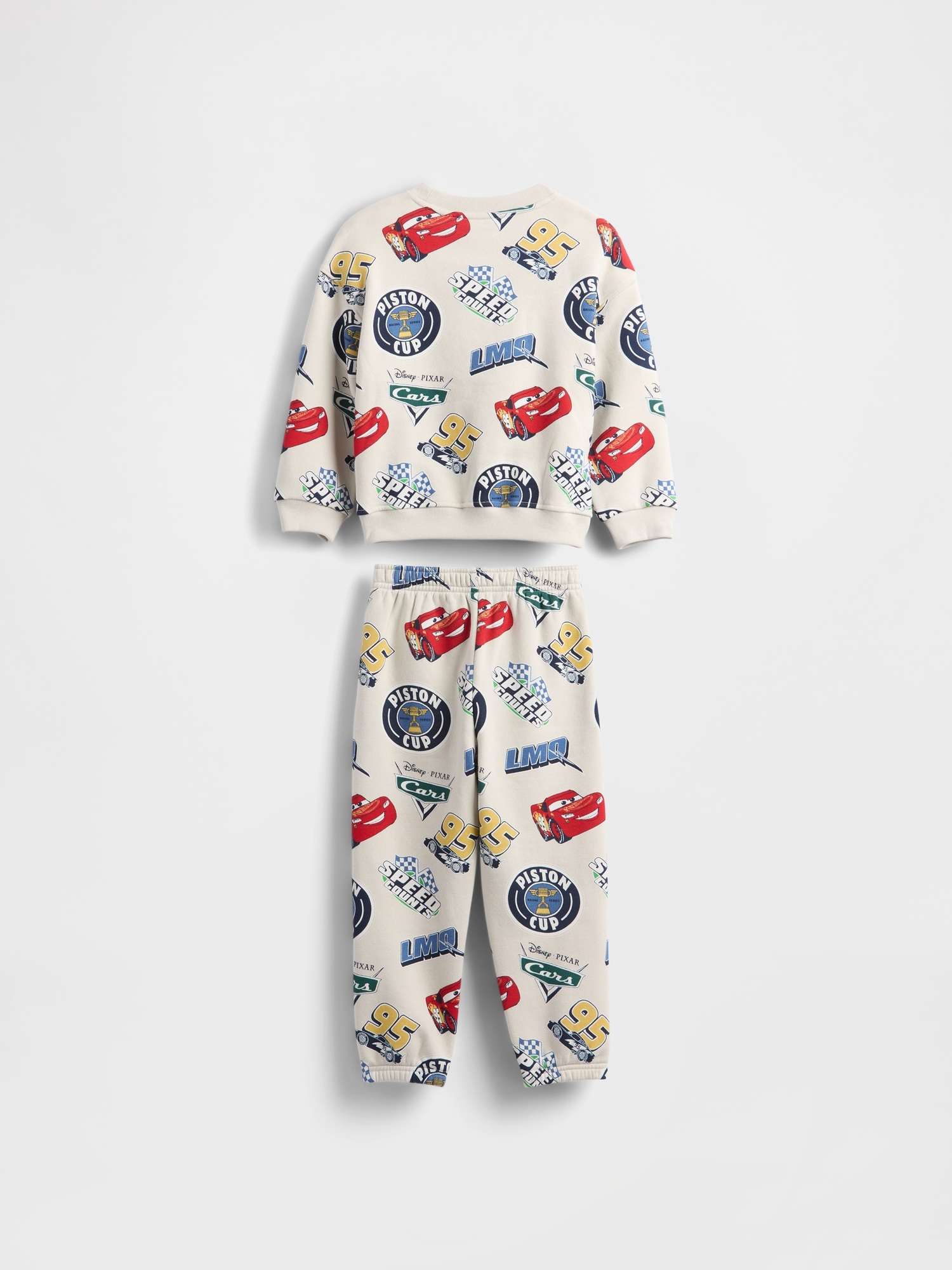 Gap × Disney Baby & Toddler VintageSoft Cars Sweat Set