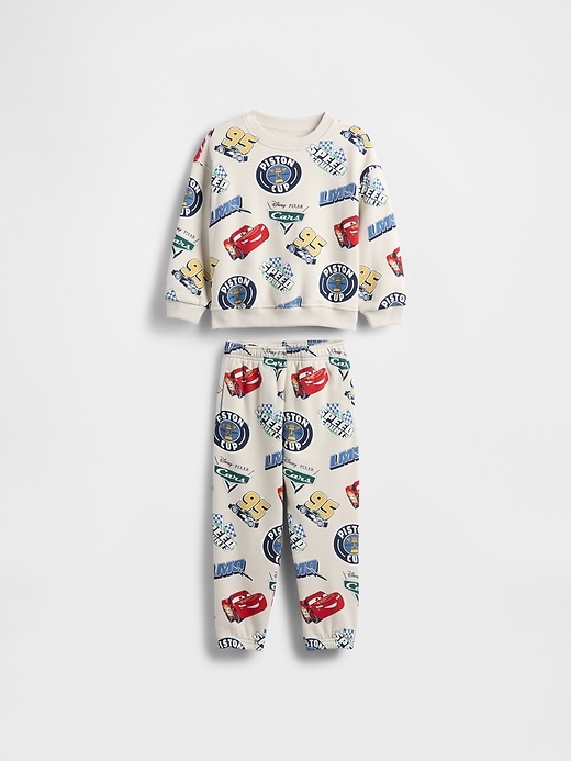 Image number 1 showing, Gap × Disney Baby & Toddler VintageSoft Cars Sweat Set