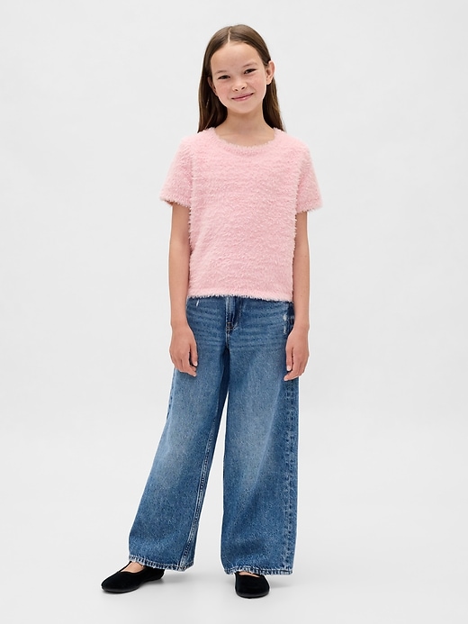 Image number 4 showing, Kids Recycled Eyelash Sweater