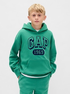 Kids VintageSoft Logo Hoodie
