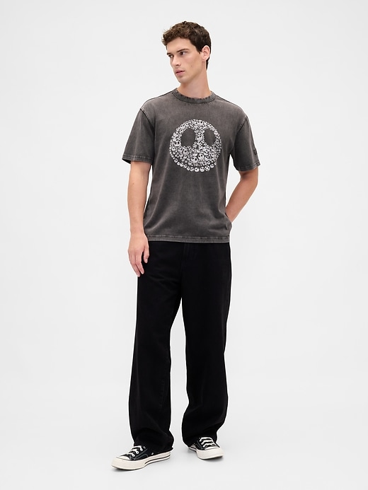 Image number 2 showing, Gap × Disney Tim Burton’s The Nightmare Before Christmas Skull T-Shirt