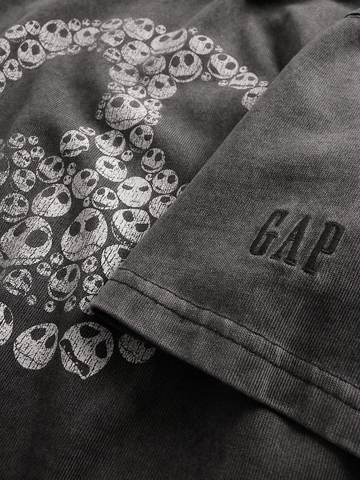 Image number 4 showing, Gap × Disney Tim Burton’s The Nightmare Before Christmas Skull T-Shirt