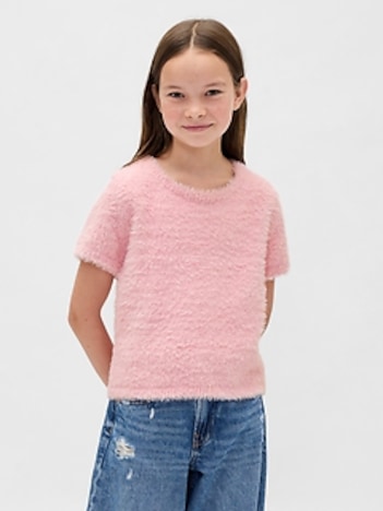 Kids Recycled Eyelash Sweater