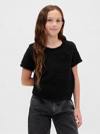 Kids Recycled Eyelash Sweater