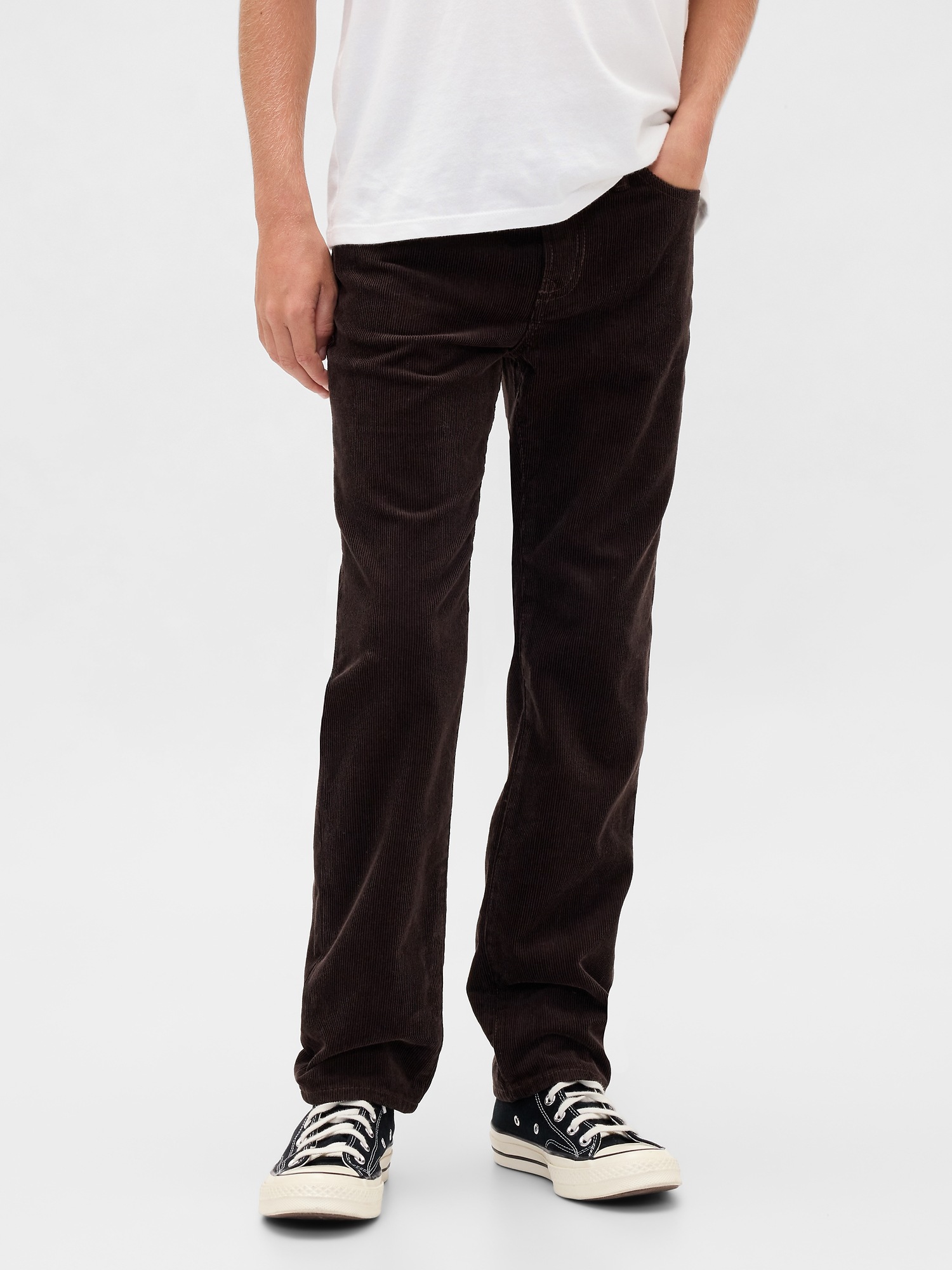 Детские джинсы Gap Kids Corduroy '90s Original Straight Pants — фото 3