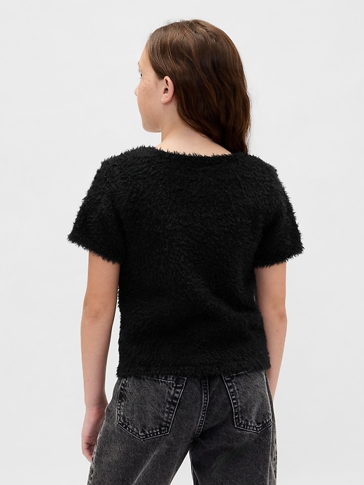 Image number 3 showing, Kids Recycled Eyelash Sweater