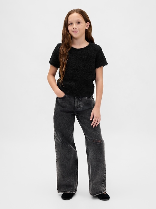 Image number 4 showing, Kids Recycled Eyelash Sweater
