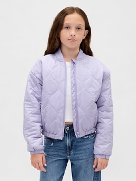 Kids Recycled Lightweight Quilted Puffer Jacket
