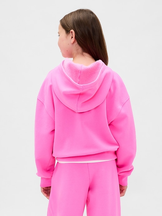 Image number 3 showing, Kids VintageSoft Half-Zip Hoodie
