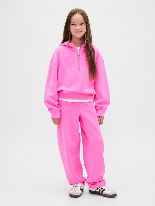 Image number 4 showing, Kids VintageSoft Half-Zip Hoodie
