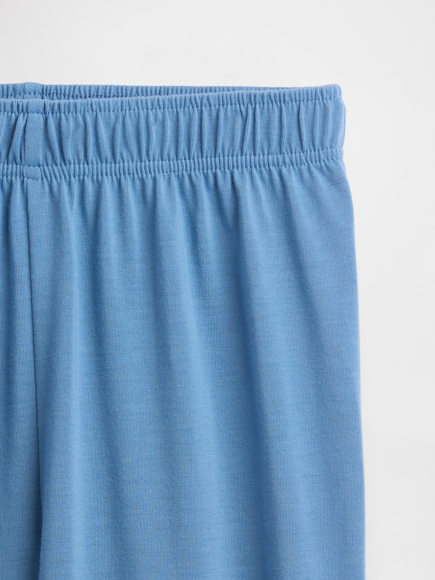 Детские брюки Gap Recycled Flannel PJ, цвет: Soft Corn Flower — фото 2