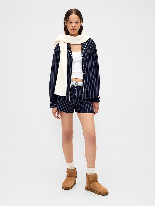 Image number 2 showing, Poplin PJ Shirt