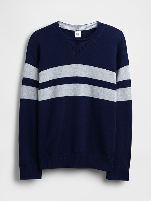 Image number 2 showing, Kids Relaxed Crewneck Sweater
