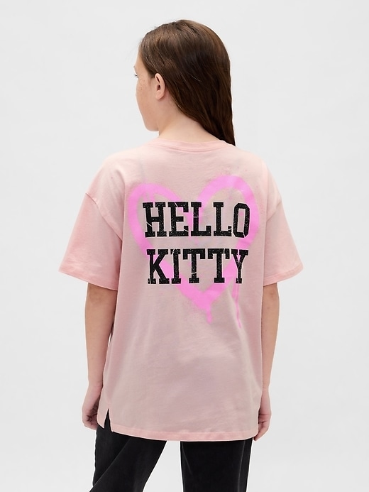 Image number 3 showing, Kids Oversized Graphic T-Shirt