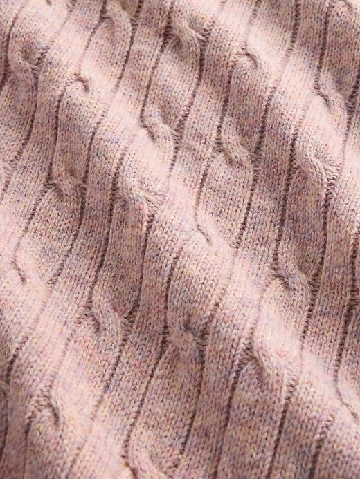 Image number 4 showing, Merino Wool-Blend Cable-Knit Sweater