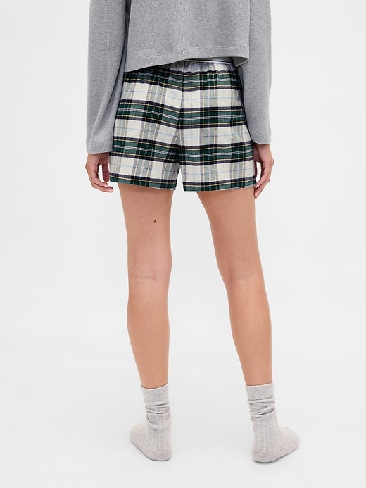 Image number 4 showing, Logo Flannel Boxer Shorts