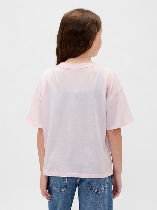 Image number 3 showing, Kids Oversized Flippy Sequin Graphic T-Shirt
