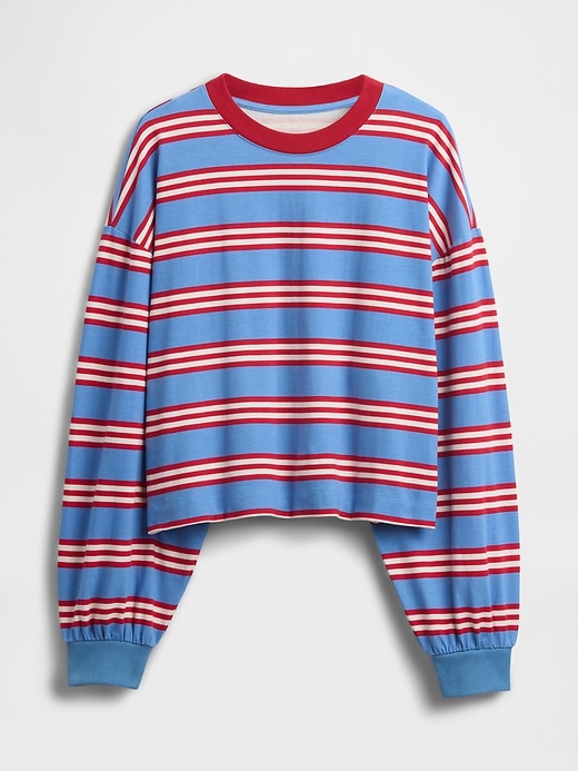 Image number 5 showing, Organic Cotton VintageSoft Crop Sweatshirt