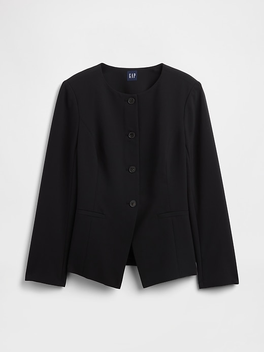 Image number 2 showing, Collarless Blazer