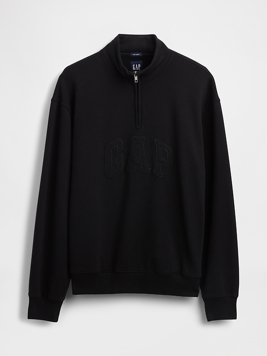Image number 5 showing, Heavyweight Oversized Logo Half-Zip Pullover