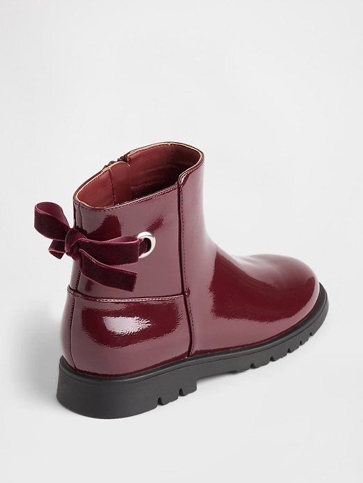 Image number 4 showing, Kids Bow Ankle Boots