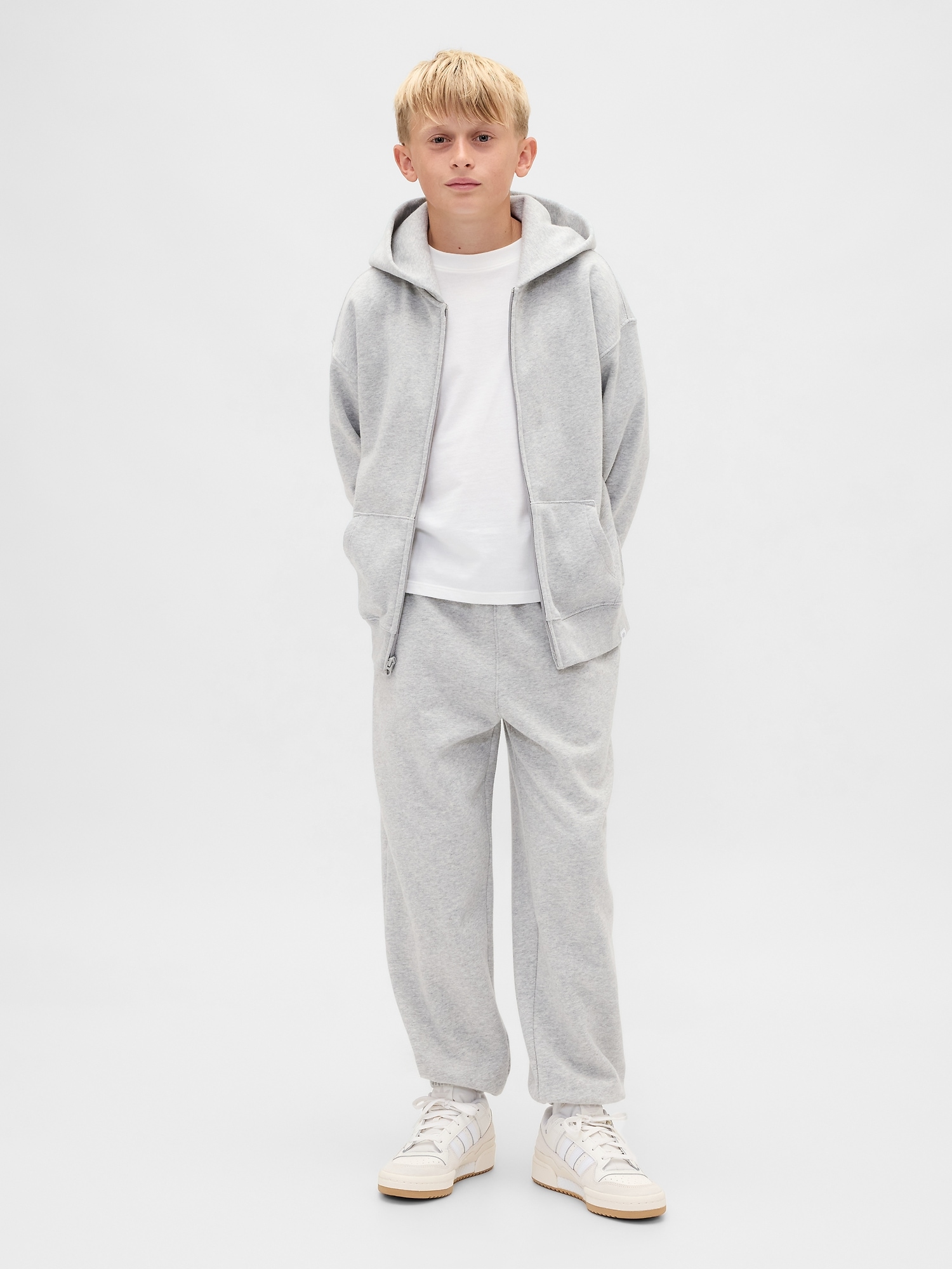 Kids VintageSoft Baggy Sweatpants - Gray Heather